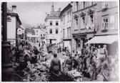 Hauptplatz Abtrag der Straße - alte historische Fotos Ansichten Bilder Aufnahmen Ansichtskarten 