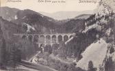 Semmeringbahn, Adlitzgraben Viadukt - alte historische Fotos Ansichten Bilder Aufnahmen Ansichtskarten 