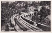 Semmeringbahn, Viadukt über die kalte Rinne - alte historische Fotos Ansichten Bilder Aufnahmen Ansichtskarten 