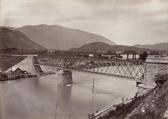 Brücke über die Drau bei Villach - Europa - alte historische Fotos Ansichten Bilder Aufnahmen Ansichtskarten 