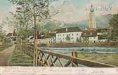 Wolfsberg - Promenade an der Lavant - alte historische Fotos Ansichten Bilder Aufnahmen Ansichtskarten 