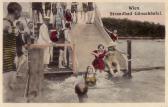 Wien, Strandbad Gänsehäufl - alte historische Fotos Ansichten Bilder Aufnahmen Ansichtskarten 