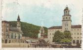 Residenzplatz - Salzburg(Stadt) - alte historische Fotos Ansichten Bilder Aufnahmen Ansichtskarten 
