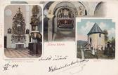 Maria Wörth, Kreuzaltar, Kanzel, Krypta und Karner - Klagenfurt Land - alte historische Fotos Ansichten Bilder Aufnahmen Ansichtskarten 