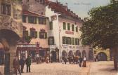 Meran, Pfarrplatz - Trentino Südtirol - alte historische Fotos Ansichten Bilder Aufnahmen Ansichtskarten 