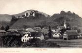 Wöllan, Ortsansicht mit Burg - Sann-Gegend (Savinjska) - alte historische Fotos Ansichten Bilder Aufnahmen Ansichtskarten 