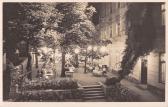 193? - Villach, Gastgarten Hotel Post - Kärnten - alte historische Fotos Ansichten Bilder Aufnahmen Ansichtskarten 