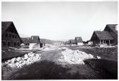 Villach, Errichtung der Wohnanlagen Siedlerstraße - alte historische Fotos Ansichten Bilder Aufnahmen Ansichtskarten 