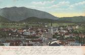 Blick vom Stadtpfarrturm zur Nikolaikirche - Villach - alte historische Fotos Ansichten Bilder Aufnahmen Ansichtskarten 