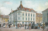 Obstplatz in Klagenfurt - Klagenfurt am Wörthersee - alte historische Fotos Ansichten Bilder Aufnahmen Ansichtskarten 