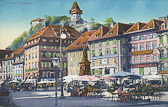 Graz - Hauptplatz - Graz(Stadt) - alte historische Fotos Ansichten Bilder Aufnahmen Ansichtskarten 
