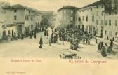Cervignano, Borgata e Piazza dei Grani - Friaul Julisch Venetien - alte historische Fotos Ansichten Bilder Aufnahmen Ansichtskarten 