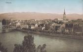 Villach, Stadtansicht mit Draubrücke - Villach - alte historische Fotos Ansichten Bilder Aufnahmen Ansichtskarten 