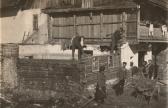 Bernolds Gasthof  - Abbruch Scheune - Drobollach am Faaker See - alte historische Fotos Ansichten Bilder Aufnahmen Ansichtskarten 