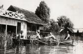 Bernolds erstes Boots und Badehaus - Drobollach am Faaker See - alte historische Fotos Ansichten Bilder Aufnahmen Ansichtskarten 