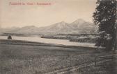 Panoramaansicht - Drobollach am Faaker See - alte historische Fotos Ansichten Bilder Aufnahmen Ansichtskarten 