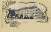 Klagenfurt, Amalienhof, k.k. Gendarmerie Commando - Völkermarkt.Vorst. (6. Bez) - alte historische Fotos Ansichten Bilder Aufnahmen Ansichtskarten 