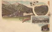 4 Bild Litho Karte - Seefeld - Innsbruck-Land - alte historische Fotos Ansichten Bilder Aufnahmen Ansichtskarten 
