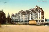 Die Südfassade zum Park hin - Villach - alte historische Fotos Ansichten Bilder Aufnahmen Ansichtskarten 