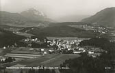 Fernaufnahme mit Dobratsch - Hermagor - alte historische Fotos Ansichten Bilder Aufnahmen Ansichtskarten 