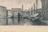Piran, Hafen - Küsten- und Karstgebiet (Obalno-kraška) - alte historische Fotos Ansichten Bilder Aufnahmen Ansichtskarten 