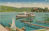 Maria Loretto - Dampfer Helios - Klagenfurt(Stadt) - alte historische Fotos Ansichten Bilder Aufnahmen Ansichtskarten 