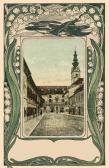 Klagenfurt Domgasse - Innere Stadt  (3. Bez) - alte historische Fotos Ansichten Bilder Aufnahmen Ansichtskarten 