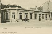 Villach,  Bahnhof Hotel - Gartensalon  - Oesterreich - alte historische Fotos Ansichten Bilder Aufnahmen Ansichtskarten 