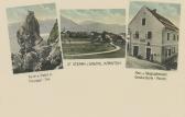 St. Stefan im Gailtal. Post - und Telegraphenamt  - Oesterreich - alte historische Fotos Ansichten Bilder Aufnahmen Ansichtskarten 