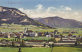St. Johann mit Bahnhof - Kitzbühel - alte historische Fotos Ansichten Bilder Aufnahmen Ansichtskarten 