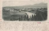 Panoramaansicht auf Villach von St. Martin - Villach - alte historische Fotos Ansichten Bilder Aufnahmen Ansichtskarten 