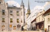 Das Hotel Zentral, um 1911 - Villach - alte historische Fotos Ansichten Bilder Aufnahmen Ansichtskarten 