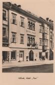 Villach - Hotel Post - Kärnten - alte historische Fotos Ansichten Bilder Aufnahmen Ansichtskarten 