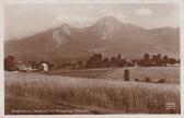 Blick von Greut auf Drobollach - Villach - alte historische Fotos Ansichten Bilder Aufnahmen Ansichtskarten 