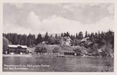 Magdalenensee, Pension und Bad Brandstätter - Villach - alte historische Fotos Ansichten Bilder Aufnahmen Ansichtskarten 