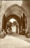 Vorhalle der Stadtpfarrkirche - Villach-Innere Stadt - alte historische Fotos Ansichten Bilder Aufnahmen Ansichtskarten 