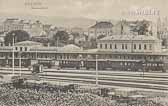 Staatsbahnhof - heute Westbahnhof - Villach-Innere Stadt - alte historische Fotos Ansichten Bilder Aufnahmen Ansichtskarten 