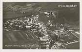 Bleiburg Fliegeraufnahme - alte historische Fotos Ansichten Bilder Aufnahmen Ansichtskarten 