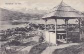 Blick auf Pörtschach - Pörtschach am Wörther See - alte historische Fotos Ansichten Bilder Aufnahmen Ansichtskarten 