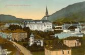 Das Hotel von der Peraustraße aus - Villach-Innere Stadt - alte historische Fotos Ansichten Bilder Aufnahmen Ansichtskarten 