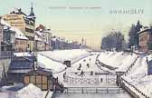 Eislaufen am Lendkanal - Kärnten - alte historische Fotos Ansichten Bilder Aufnahmen Ansichtskarten 