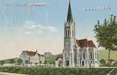 Evangelische Kirche in Villach - Villach - alte historische Fotos Ansichten Bilder Aufnahmen Ansichtskarten 