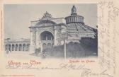 Wien, Rotunde im Prater - Wien,Leopoldstadt - alte historische Fotos Ansichten Bilder Aufnahmen Ansichtskarten 