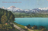 Blick von Egg auf den Faakersee - Villach - alte historische Fotos Ansichten Bilder Aufnahmen Ansichtskarten 