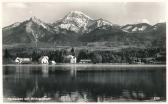 Faakersee mit Mittagskogel - Villach - alte historische Fotos Ansichten Bilder Aufnahmen Ansichtskarten 