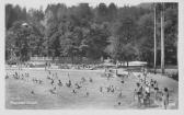 Warmbad - Schwimmbad - Villach-Warmbad-Judendorf - alte historische Fotos Ansichten Bilder Aufnahmen Ansichtskarten 
