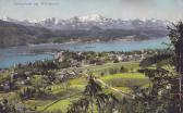 Pörtschach, Panoramaansicht  - Pörtschach am Wörther See - alte historische Fotos Ansichten Bilder Aufnahmen Ansichtskarten 