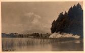 Die engste Stelle am See in Richtung Norden - Kärnten - alte historische Fotos Ansichten Bilder Aufnahmen Ansichtskarten 