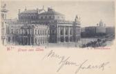 Wien, K.K. Hofburgtheater  - Wien  1.,Innere Stadt - alte historische Fotos Ansichten Bilder Aufnahmen Ansichtskarten 