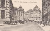 Wien, K.k. Hofburg mit Michaelaplat - Wien,Innere Stadt - alte historische Fotos Ansichten Bilder Aufnahmen Ansichtskarten 